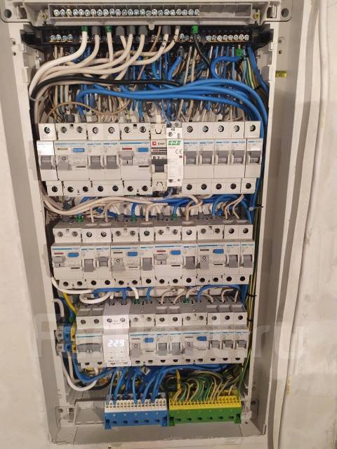 Электромонтаж в квартире под ключ во Владивостоке