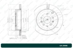    G-Brake GR20906 GR20906 