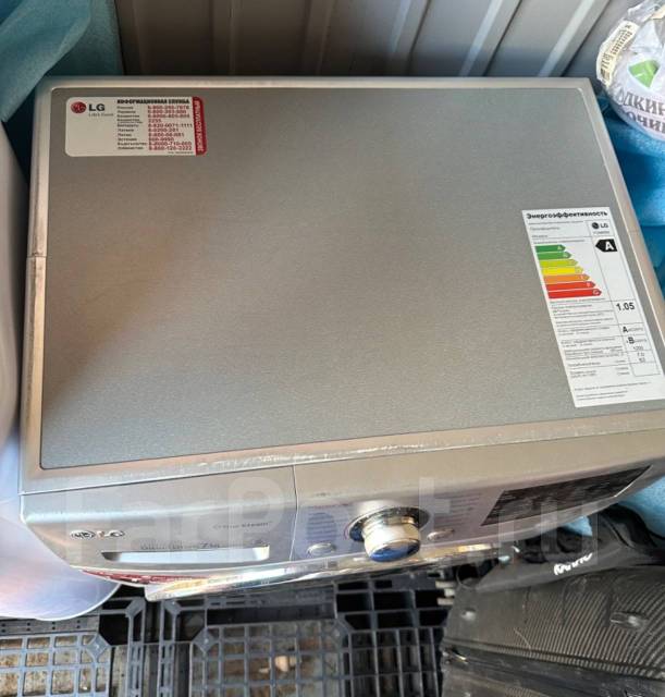 Стиральная машина автомат, загрузка 7кг. LG Direct Drive, LG, б/у, в ...