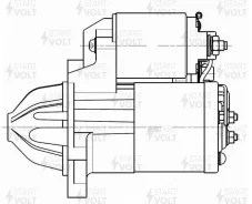 ������� Mazda 3 BL (08-) 1.6i 1,2��� (LSt 2504) Startvolt LST2504 LST2504 ����