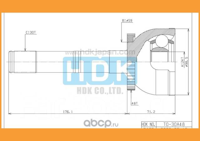   HDK HDK / TO030A48 TO030A48 