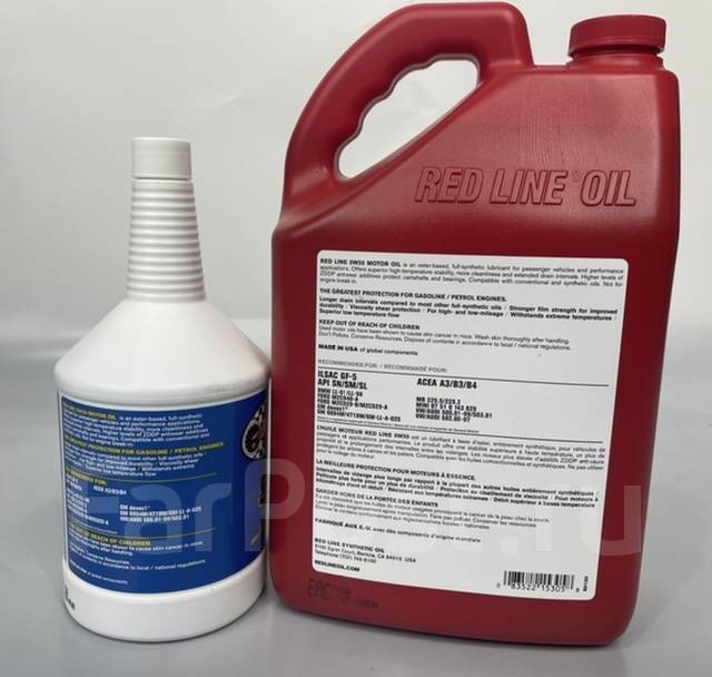 Масло Моторное RED LINE (USA) 5W30 для Jeep Wrangler JL 2.0T, в наличии