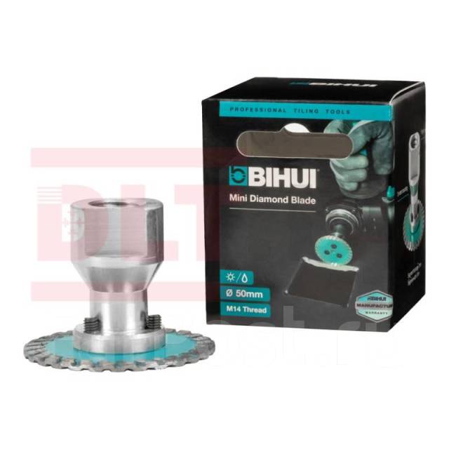 Алмазный диск Bihui MINI THIN Turbo, 50мм, арт. DCW50, новый, в наличии ...