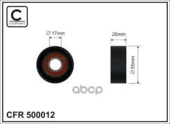 ����� ���������� ����� BMW F20/F21/F30/F35/F80 1.6 10 Caffaro ���. 500012 500012 ����