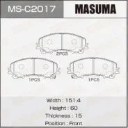 ������� �������� Masuma MS-C2017 / Skyline HV37 / X-Trail 2013- Front Masuma, �������� MSC2017 ����