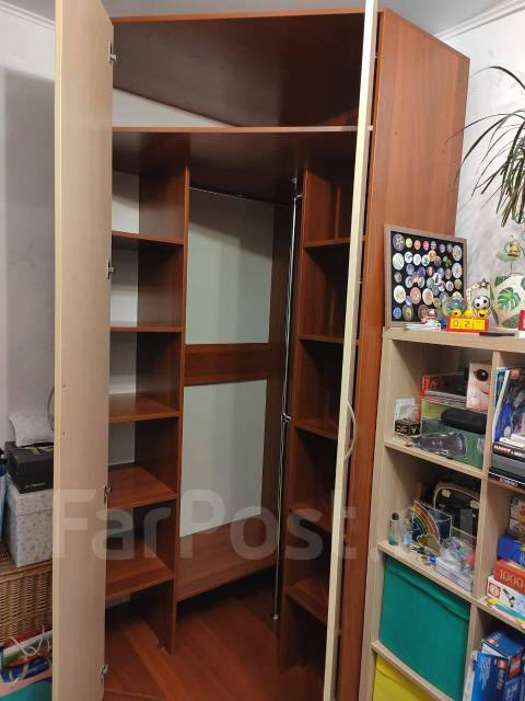 Угловой шкаф, количество дверей: 2, коричневый, 110,0 см, 240,0 см, 110 ...