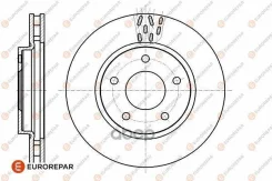 ���� ��������� Mitsubishi Lancer 08-/Dodge Caliber 06- �������� ����. D 276��. Eurorepar ���. 1642778280 1642778280 1642778280 ����