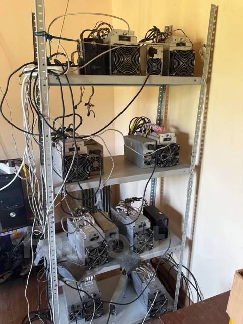 Майнер ASIC Antminer L3+ с БП, б/у, в наличии. Цена: 45 000₽ во ...