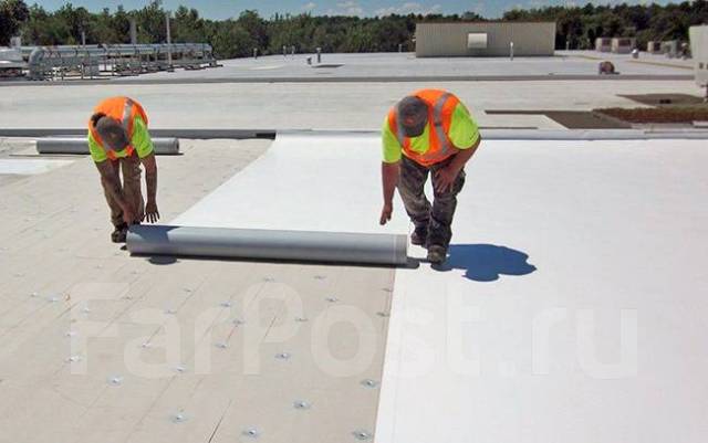 Монтаж Кровли. Кровля из ПВХ мембраны. Любые виды кровли во Владивостоке