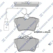������� ��������� Volkswagen T4 96/Sharan 00/Galaxy R16 0006 (1 ������) ���. Sangsin Brake Sangsin brake ���. SP4173 SP4173 ����