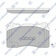 ������� ����. �������� Hi-Q Volvo V70 II 03-07 (D1016) Sangsin brake ���. sp4145a SP4145A ����