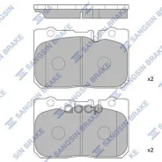 ������� �������� ��������! Lexus LS 400, Toyota Celsior UCF20 94-00 Sangsin brake ���. SP4159 SP4159 SP4159 ����