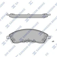 ������� ��������� Cadillac SRX 3.6i/4.6i 04 Sangsin Brake Sangsin brake ���. SP2253 SP2253 ����