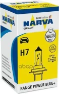 ����� H7 Range Power Blue+ 12V 55W H7 RPB+ 12V 55W PX26d C1 Narva 486383000 Narva ���. 48638 3000 486383000 ����