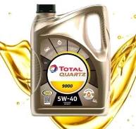 Total Quartz 9000. 5W-40, �������������, 4��. ����
