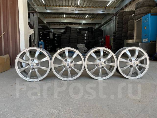 Литые диски R14 4x100 K&K KC290 Б/У, 14", 1 шт, 67,1 мм. 4 шт, в ...