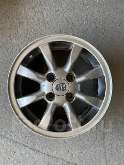 Литые диски R14 4x100 K&K KC290 Б/У, 14", 1 шт, 67,1 мм. 4 шт, в ...