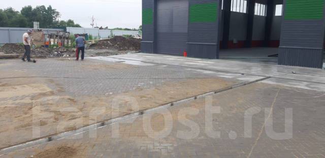 Благоустройство территории, укладка брусчатки, тротуарной плитки во ...