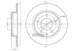��������� ���� Mazda 626 IV, V (1992-02), Xedos 6 (08,1992-), Xedos 9 (1993-) R Trusting ���. DF063 DF063 ����