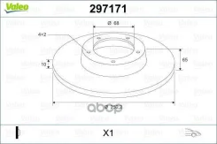 ���� ��������� LADA 01-07 73-12 ����� x1 Valeo 297171 Valeo ���. 297171 297171 ����