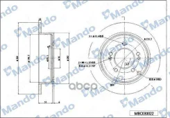 ���� ��������� Mando ���. MBC030022 MBC030022 ����