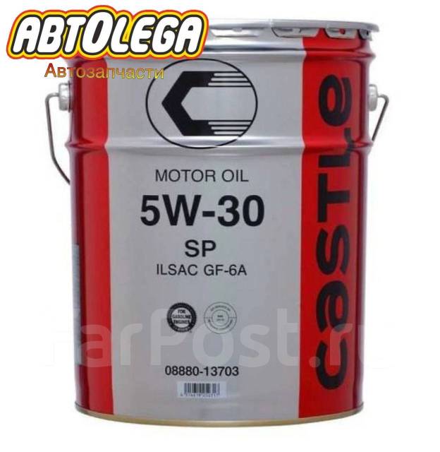 Масло моторное Castle 5w30 SP GF6A 20л 08880-13703, синтетическое, 20 ...