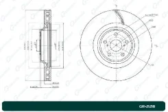 ���� ��������� ������������� G-brake GR-21218 ����� GR21218 ����
