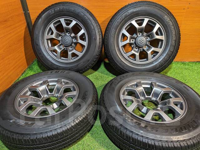 Комплект оригинальных колес 5x139.7 Suzuki Jimny 195/80R15 из Японии