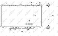 �������� ���������� ��������� Nissan Patrol 3.0D 98- NRF ���. 58548 58548 ����