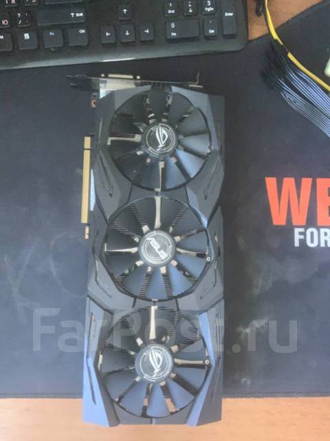 Видеокарта gtx 1070ti, б/у, в наличии. Цена: 16 500₽ во Владивостоке