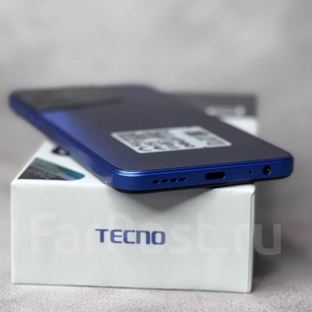 Tecno Pova Neo 3 8ГБ+128ГБ Синий! Ростест! NFC! +BTнаушники, 6.82 ...
