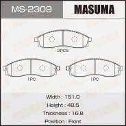 ������� �������� Masuma, AN-382WK, NP2051, P54032 front MS-2309 41060-0V190 ����