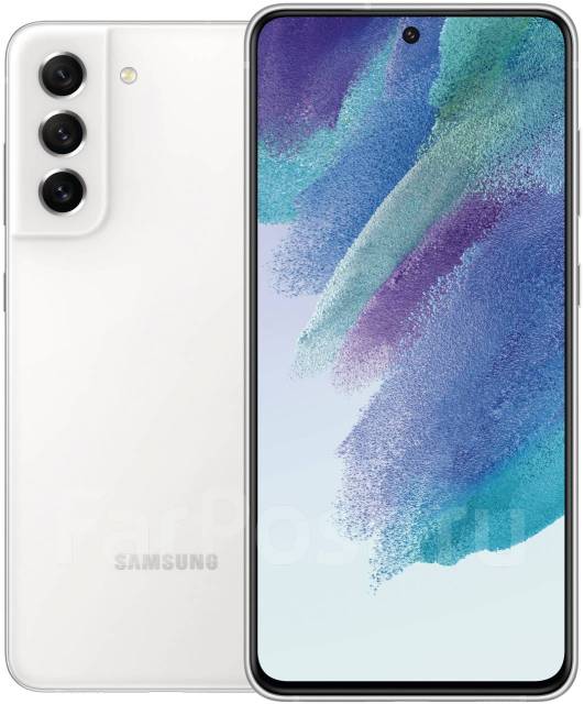 Samsung Galaxy S21 FE 8+256Gb. Гарантия 1 год, 6.40", моноблок, белый ...