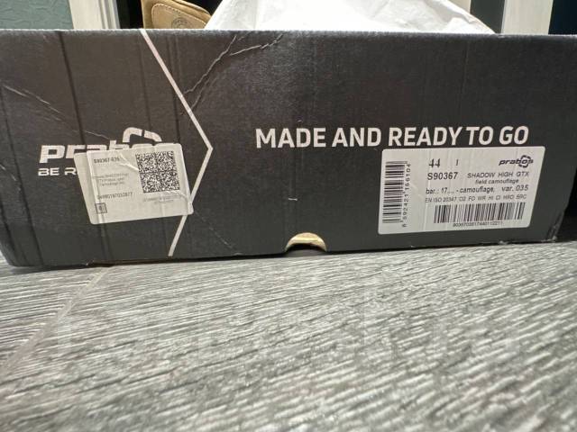 Prabos тактические ботинки Shadow HIGH GTX, размер: 44, демисезон, новый, вналичии. Цена: 25 000₽ во Владивостоке