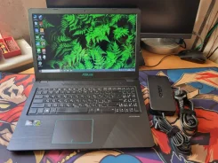 Asus F570ZD. 15.6", ��� 8 ��, ���� 1 256���, WiFi, Bluetooth, ����������� �� 1��. ����