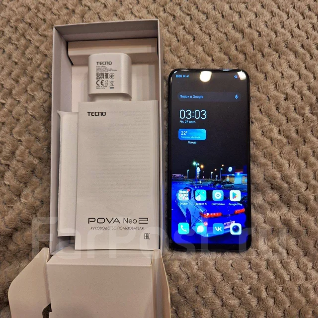 Tecno Pova Neo 2. �/�, 64 ��, �������, �����, �����, 4G LTE, NFC ����
