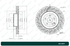 ���� ��������� ��������������� ������������� G-Brake GR21177 GR21177 ����