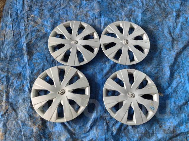Комплект колпаков на колёса Toyota R15, JP-17, 15", 1 шт, 4 шт, б/у, в ...