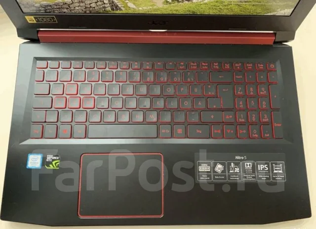 Acer Nitro 5. 17", 60����, ��� 8 ��, ���� 1 128���, WiFi: 1, Bluetooth: 1, ����������� �� 5��. ����
