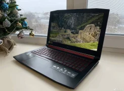 Acer Nitro 5. 17", 60,0����, ��� 8 ��, ���� 1 128���, WiFi, Bluetooth, ����������� �� 5��. ����