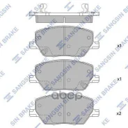 ������� ��������� FIAT 500X 1.6 2.0 14-/ 1.4 2.4 15-/ JEEP Renegade 1.4 1.6 2.0 14- Sangsin brake ���. SP4006 SP4006 ����