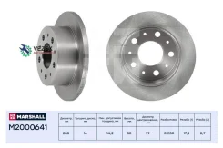 ���� ��������� Citroen/FIAT/Peugeot Jumper II/Ducato III/Boxer II 06- ����. Marshall M2000641 M2000641 ����