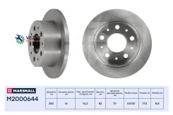 ��������� ���� ����. Citroen Jumper I 94- Fiat Ducato I-III 94- Peugeot Boxer I 94- Marshall M2000644 M2000644 ����