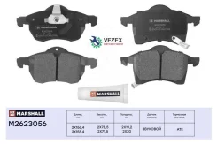 �������� ��������� �������� ������� Opel Astra G 98- ������. Marshall M2623056 M2623056 ����