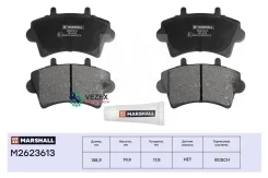 ��������� ������� �������� OPEL Movano/Master II 98- ������. Marshall M2623613 M2623613 ����