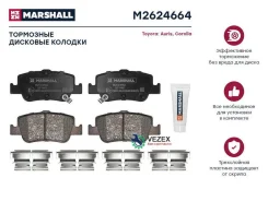 ����. ������� �������� ����. Toyora Auris I, II 06- / Corolla X (E150), XI (E180) 06- Marshall M2624664 M2624664 ����