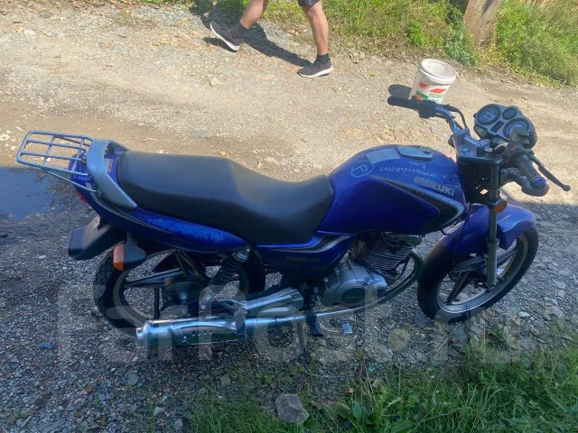 Suzuki EN125, 2006, 125 куб. см. 2х тактный, с пробегом, исправен ...
