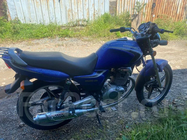 Suzuki EN125, 2006, 125 куб. см. 2х тактный, с пробегом, исправен ...
