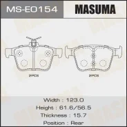������� �������� Masuma MS-E0154, AN-4788K, P85125 rear MS-E0154 ����