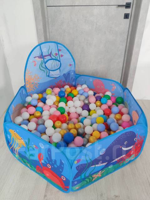 Детские сухие бассейны с шариками купить в Москве в интернет-магазине по выгодной цене